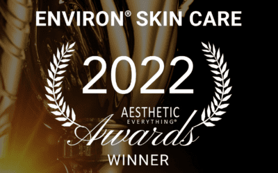 ENVIRON SWEEPS UP LIFETIME ACHIEVEMENT AWARD IN SKINCARE AND VOTED TOP MEDICAL SKIN CARE FOR THE FIFTH CONSECUTIVE YEAR.